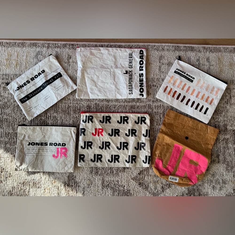 Jones Road Beauty Assorted Zip Cosmetic Pouches - Picture 2 of 3